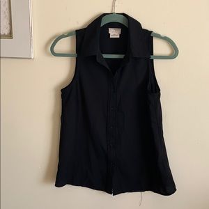 Coincidence & chance black sleeveless top. Size xs